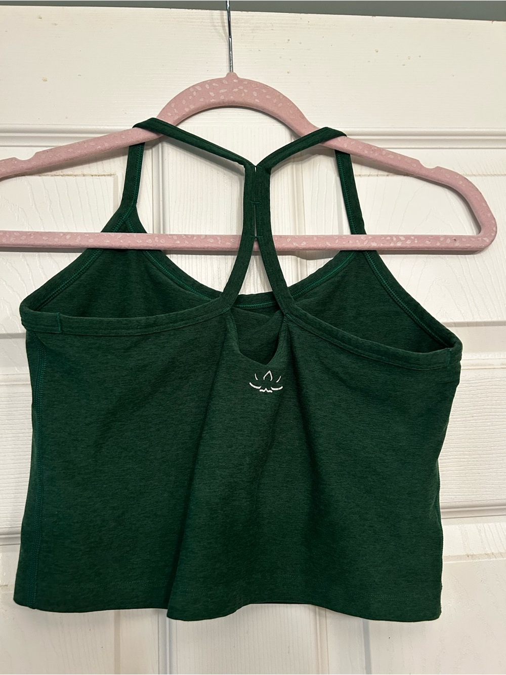 Beyond Yoga Emerald Green Racerback Crop Tank - Picture 5 of 7